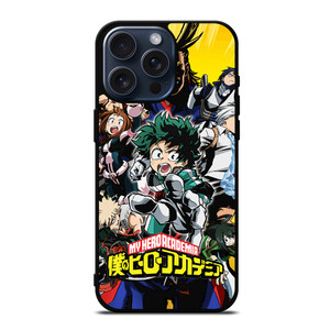 MY HERO ACADEMIA ALL CHARACTER iPhone 15 Pro Max Case Cover MY HERO ACADEMIA ALL CHARACTER iPhone 15 Pro Max Case Cover