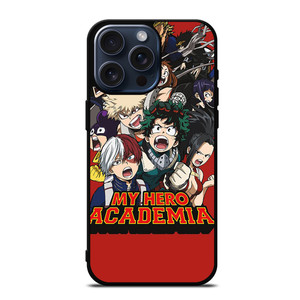 MY HERO ACADEMIA CHARACTER iPhone 15 Pro Max Case Cover MY HERO ACADEMIA CHARACTER iPhone 15 Pro Max Case Cover