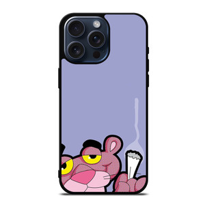 PINK PANTHER SMOKING iPhone 15 Pro Max Case Cover PINK PANTHER SMOKING iPhone 15 Pro Max Case Cover