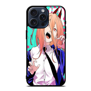 POWER CHAINSAW MAN ANIME iPhone 15 Pro Max Case Cover POWER CHAINSAW MAN ANIME iPhone 15 Pro Max Case Cover