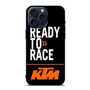 READY TO RACE KTM iPhone 15 Pro Max Case Cover READY TO RACE KTM iPhone 15 Pro Max Case Cover
