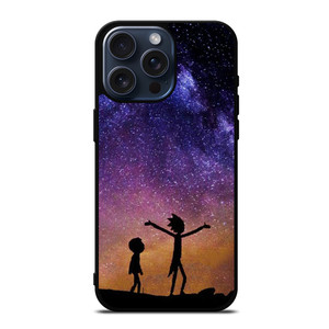 RICK AND MORTY GALAXY iPhone 15 Pro Max Case Cover RICK AND MORTY GALAXY iPhone 15 Pro Max Case Cover