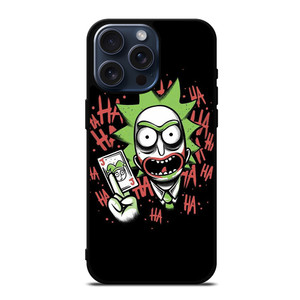 RICK AND MORTY THE JOKER iPhone 15 Pro Max Case Cover RICK AND MORTY THE JOKER iPhone 15 Pro Max Case Cover