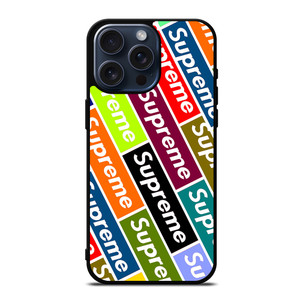 SUPREME COLORFULL iPhone 15 Pro Max Case Cover SUPREME COLORFULL iPhone 15 Pro Max Case Cover