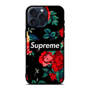 SUPREME FLOWER LOGO iPhone 15 Pro Max Case Cover SUPREME FLOWER LOGO iPhone 15 Pro Max Case Cover
