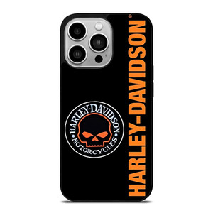 HARLEY DAVIDSON SKULL BADGE iPhone 14 Pro Case Cover HARLEY DAVIDSON SKULL BADGE iPhone 14 Pro Case Cover