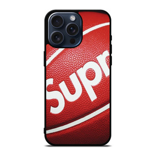 SUPREME LOGO BASKETBALL iPhone 15 Pro Max Case Cover