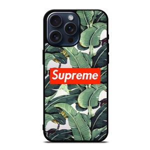 SUPREME TROPICAL BANANA iPhone 15 Pro Max Case Cover SUPREME TROPICAL BANANA iPhone 15 Pro Max Case Cover