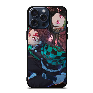 TANJIRO AND NEZUKO KAMADO DEMON SLAYER 2 iPhone 15 Pro Max Case Cover TANJIRO AND NEZUKO KAMADO DEMON SLAYER 2 iPhone 15 Pro Max Case Cover
