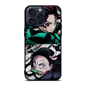 TANJIRO AND NEZUKO KAMADO DEMON SLAYER iPhone 15 Pro Max Case Cover TANJIRO AND NEZUKO KAMADO DEMON SLAYER iPhone 15 Pro Max Case Cover