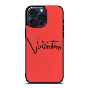 VALENTINO LOGO RED iPhone 15 Pro Max Case Cover VALENTINO LOGO RED iPhone 15 Pro Max Case Cover