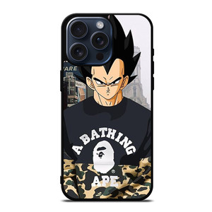 VEGETA CAMO BAPE SUPREME iPhone 15 Pro Max Case Cover VEGETA CAMO BAPE SUPREME iPhone 15 Pro Max Case Cover