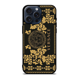 VERSACE LOGO ORNAMENT iPhone 15 Pro Max Case Cover VERSACE LOGO ORNAMENT iPhone 15 Pro Max Case Cover