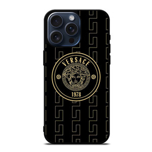 VERSACE MEDUSA LOGO 1978 iPhone 15 Pro Max Case Cover VERSACE MEDUSA LOGO 1978 iPhone 15 Pro Max Case Cover