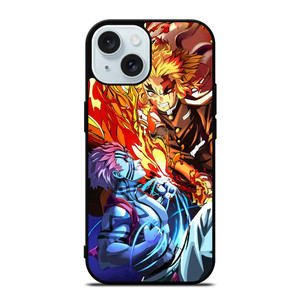 ANIME MANGA DEMON SLAYER RENGOKU iPhone 15 Case Cover ANIME MANGA DEMON SLAYER RENGOKU iPhone 15 Case Cover