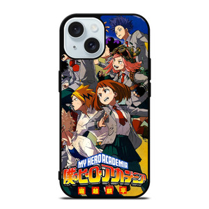 ANIME MY HERO ACADEMIA COVER iPhone 15 Case Cover ANIME MY HERO ACADEMIA COVER iPhone 15 Case Cover