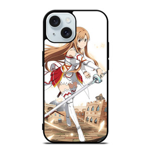 ASUNA YUUKI SWORD ART ONLINE iPhone 15 Case Cover ASUNA YUUKI SWORD ART ONLINE iPhone 15 Case Cover