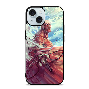 ATTACK ON TITAN COLOSSAL iPhone 15 Case Cover ATTACK ON TITAN COLOSSAL iPhone 15 Case Cover