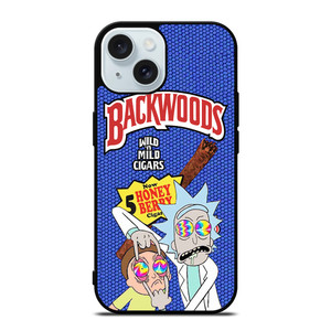 BACKWOODS HONEY BERRY RICK AND MORTY iPhone 15 Case Cover BACKWOODS HONEY BERRY RICK AND MORTY iPhone 15 Case Cover