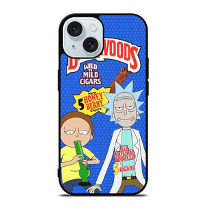 BACKWOODS RICK AND MORTY iPhone 15 Case Cover BACKWOODS RICK AND MORTY iPhone 15 Case Cover
