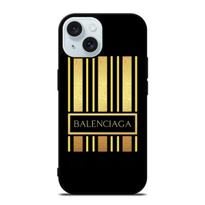 BALENCIAGA GOLD LOGO iPhone 15 Case Cover BALENCIAGA GOLD LOGO iPhone 15 Case Cover