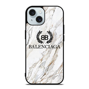 BALENCIAGA LOGO MARBLE iPhone 15 Case Cover BALENCIAGA LOGO MARBLE iPhone 15 Case Cover