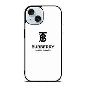BURBERRY LONDON ENGLAND LOGO ICON iPhone 15 Case Cover BURBERRY LONDON ENGLAND LOGO ICON iPhone 15 Case Cover