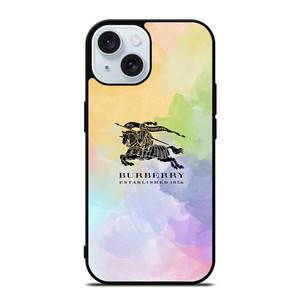 BURBERRY LONDON LOGO COLORFUL iPhone 15 Case Cover BURBERRY LONDON LOGO COLORFUL iPhone 15 Case Cover