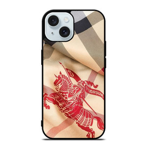 BURBERRY LONDON PATTERN LOGO EMBLEM iPhone 15 Case Cover BURBERRY LONDON PATTERN LOGO EMBLEM iPhone 15 Case Cover