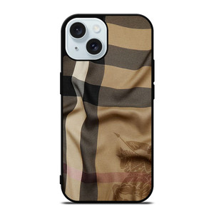 BURBERRY LONDON PATTERN SCARF FABRIC iPhone 15 Case Cover BURBERRY LONDON PATTERN SCARF FABRIC iPhone 15 Case Cover