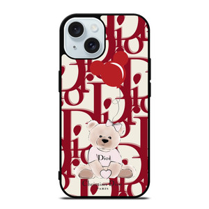 CHRISTIAN DIOR BEAR iPhone 15 Case Cover