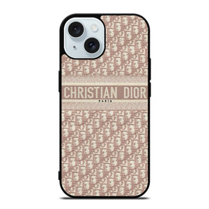 CHRISTIAN DIOR PARIS LOGO PATTERN 2 iPhone 15 Case Cover CHRISTIAN DIOR PARIS LOGO PATTERN 2 iPhone 15 Case Cover
