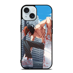 DENJI CHAINSAW MAN MANGA iPhone 15 Case Cover DENJI CHAINSAW MAN MANGA iPhone 15 Case Cover