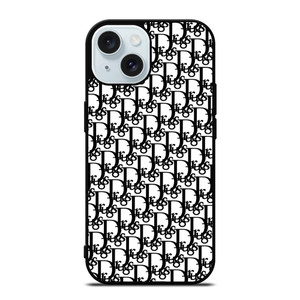 DIOR DRUGS MONOGRAM iPhone 15 Case Cover DIOR DRUGS MONOGRAM iPhone 15 Case Cover