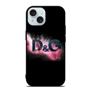 DOLCE AND GABBANA D&G LOGO SPARKLE iPhone 15 Case Cover DOLCE AND GABBANA D&G LOGO SPARKLE iPhone 15 Case Cover