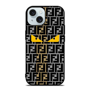 FENDI FASHION EYES LOGO iPhone 15 Case Cover FENDI FASHION EYES LOGO iPhone 15 Case Cover
