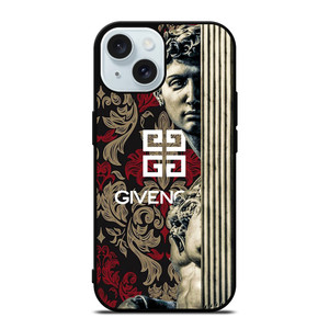 GIVENCHY PARIS ART LOGO STATUE iPhone 15 Case Cover GIVENCHY PARIS ART LOGO STATUE iPhone 15 Case Cover