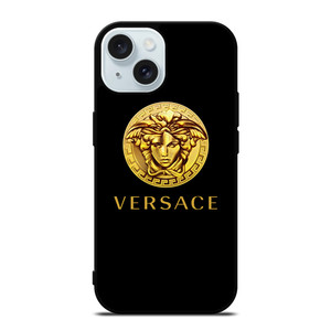 GOLDEN MEDUSA VERSACE ICON EMBLEM iPhone 15 Case Cover GOLDEN MEDUSA VERSACE ICON EMBLEM iPhone 15 Case Cover