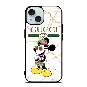 GUCCI FASHION MICKEY MOUSE iPhone 15 Case Cover GUCCI FASHION MICKEY MOUSE iPhone 15 Case Cover
