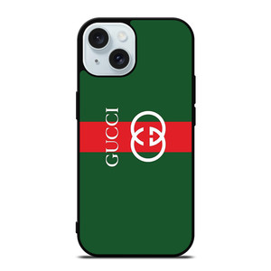 GUCCI GREEN ICON LOGO EMBLEM iPhone 15 Case Cover