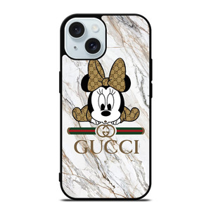 GUCCI LITTLE MINNIE MOUSE iPhone 15 Case Cover GUCCI LITTLE MINNIE MOUSE iPhone 15 Case Cover