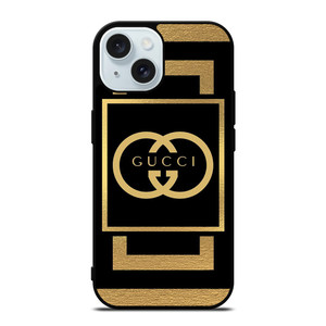 GUCCI LOGO GOLD iPhone 15 Case Cover GUCCI LOGO GOLD iPhone 15 Case Cover