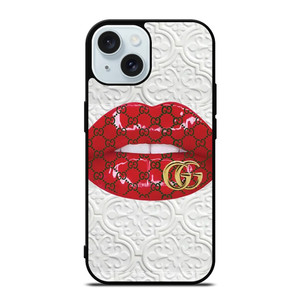 GUCCI LOGO LIPS ICON iPhone 15 Case Cover GUCCI LOGO LIPS ICON iPhone 15 Case Cover