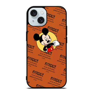 GUCCI LOGO PATTERN MICKEY MOUSE DISNEY SPRING SUMMER iPhone 15 Case Cover GUCCI LOGO PATTERN MICKEY MOUSE DISNEY SPRING SUMMER iPhone 15 Case Cover