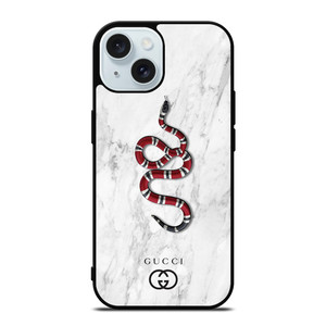 GUCCI LOGO SNAKE MARBLE iPhone 15 Case Cover GUCCI LOGO SNAKE MARBLE iPhone 15 Case Cover