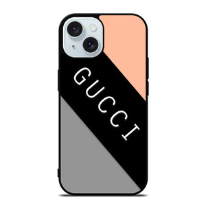 GUCCI LUXURY SLICED LOGO iPhone 15 Case Cover GUCCI LUXURY SLICED LOGO iPhone 15 Case Cover