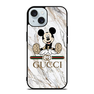 GUCCI MICKEY MOUSE iPhone 15 Case Cover