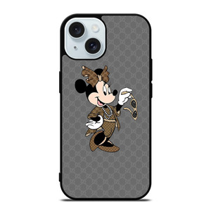 GUCCI MINNIE MOUSE STYLE iPhone 15 Case Cover GUCCI MINNIE MOUSE STYLE iPhone 15 Case Cover