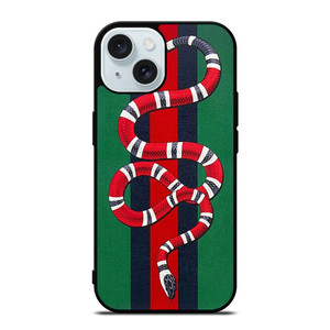 GUCCI SNAKE ICON iPhone 15 Case Cover GUCCI SNAKE ICON iPhone 15 Case Cover
