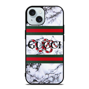 GUCCI SNAKE MARBLE LOGO iPhone 15 Case Cover GUCCI SNAKE MARBLE LOGO iPhone 15 Case Cover
